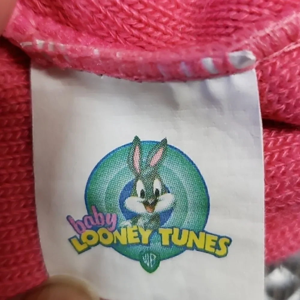 BABY LOONEY TUNES PINK TWEETY BIRD WINTER HAT